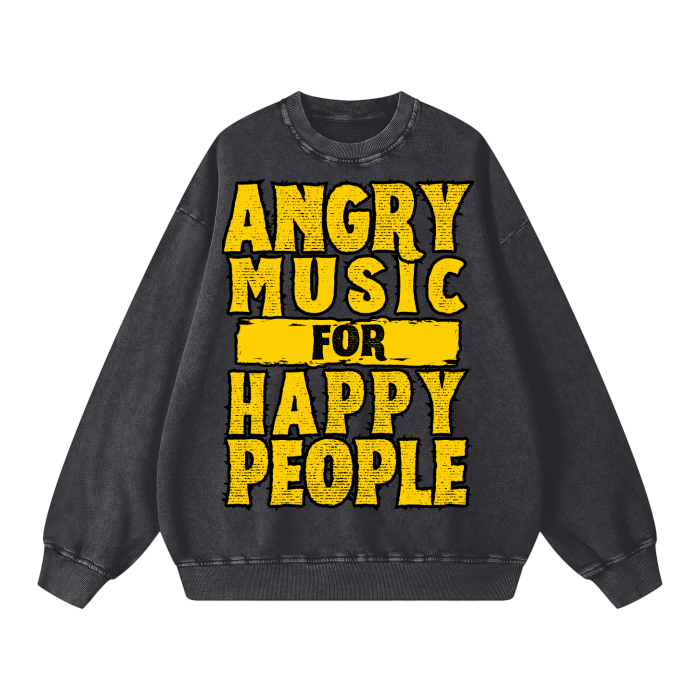 ANGRY MUSIC SWEATSHIRT