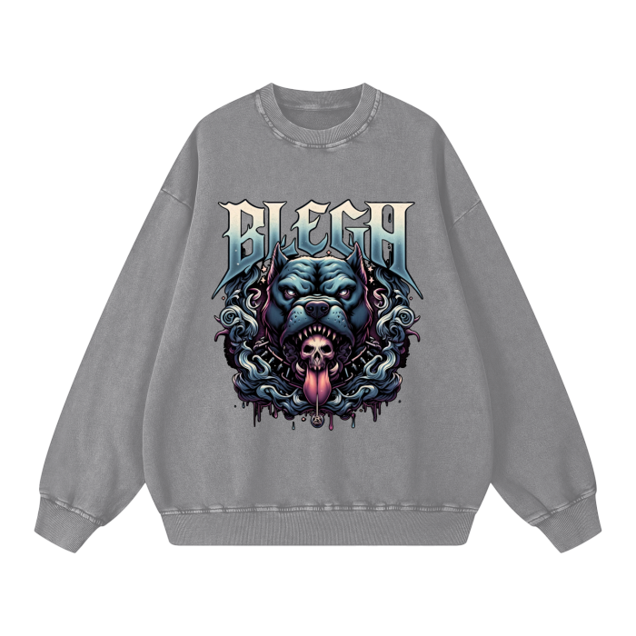 BLEGH PITBULL METAL SWEATSHIRT