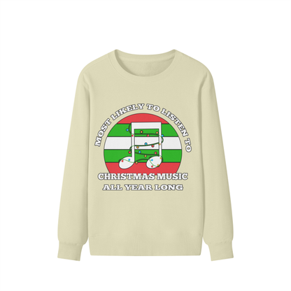 CHRISTMAS MUSIC SWEATSHIRT