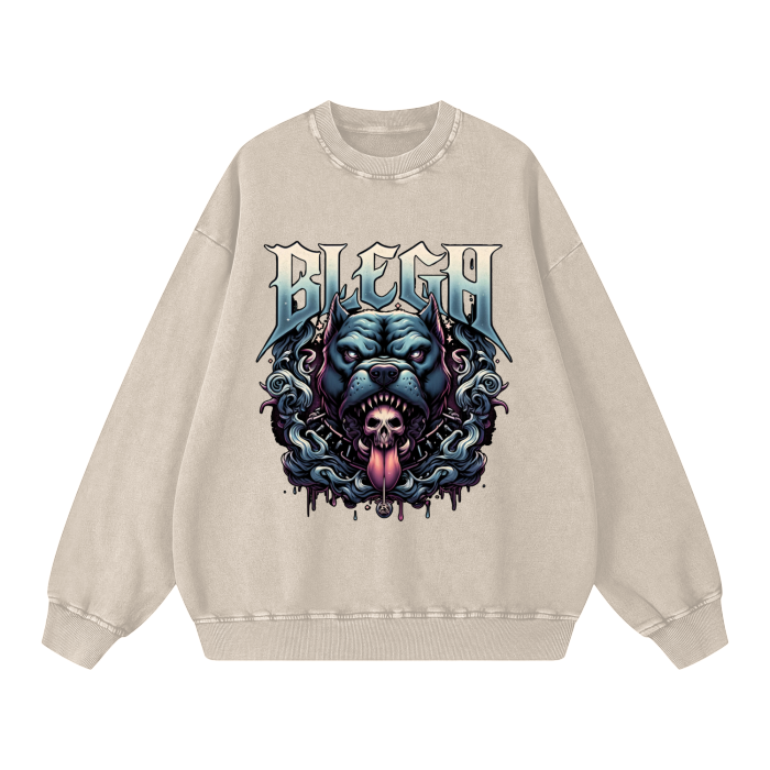 BLEGH PITBULL METAL SWEATSHIRT