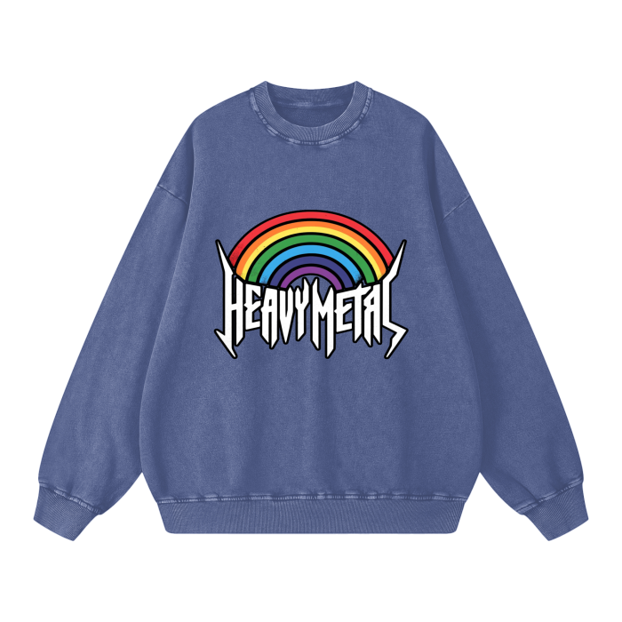 HEAVY METAL RAINBOW SWEATSHIRT