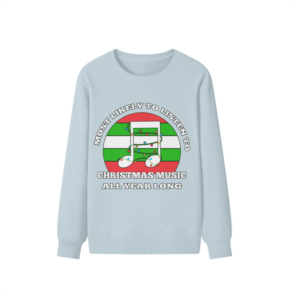 CHRISTMAS MUSIC SWEATSHIRT