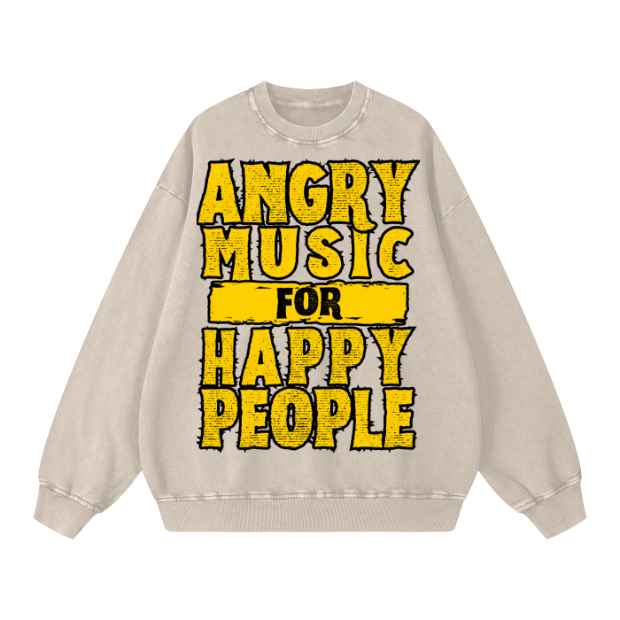 ANGRY MUSIC SWEATSHIRT