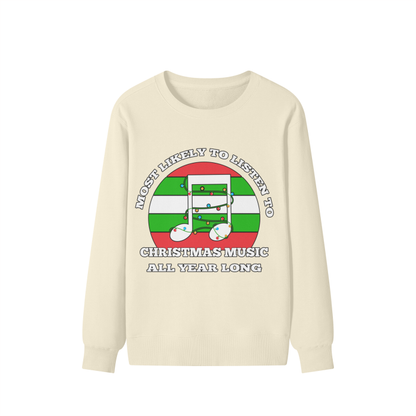 CHRISTMAS MUSIC SWEATSHIRT