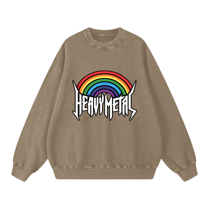 HEAVY METAL RAINBOW SWEATSHIRT