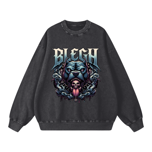 BLEGH PITBULL METAL SWEATSHIRT