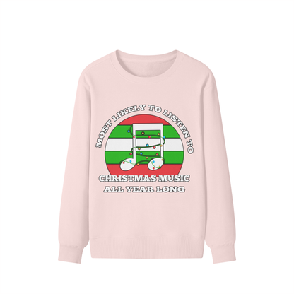 CHRISTMAS MUSIC SWEATSHIRT