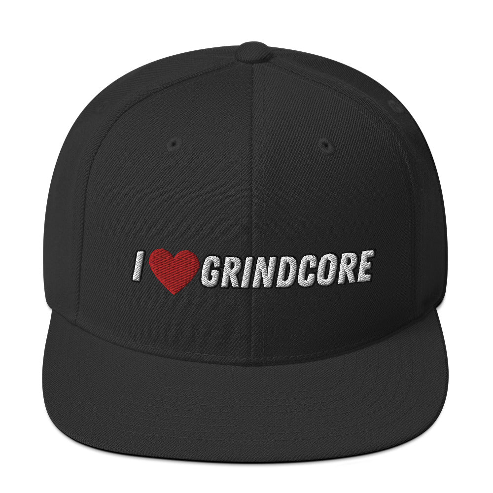 I Love Grindcore Snapback