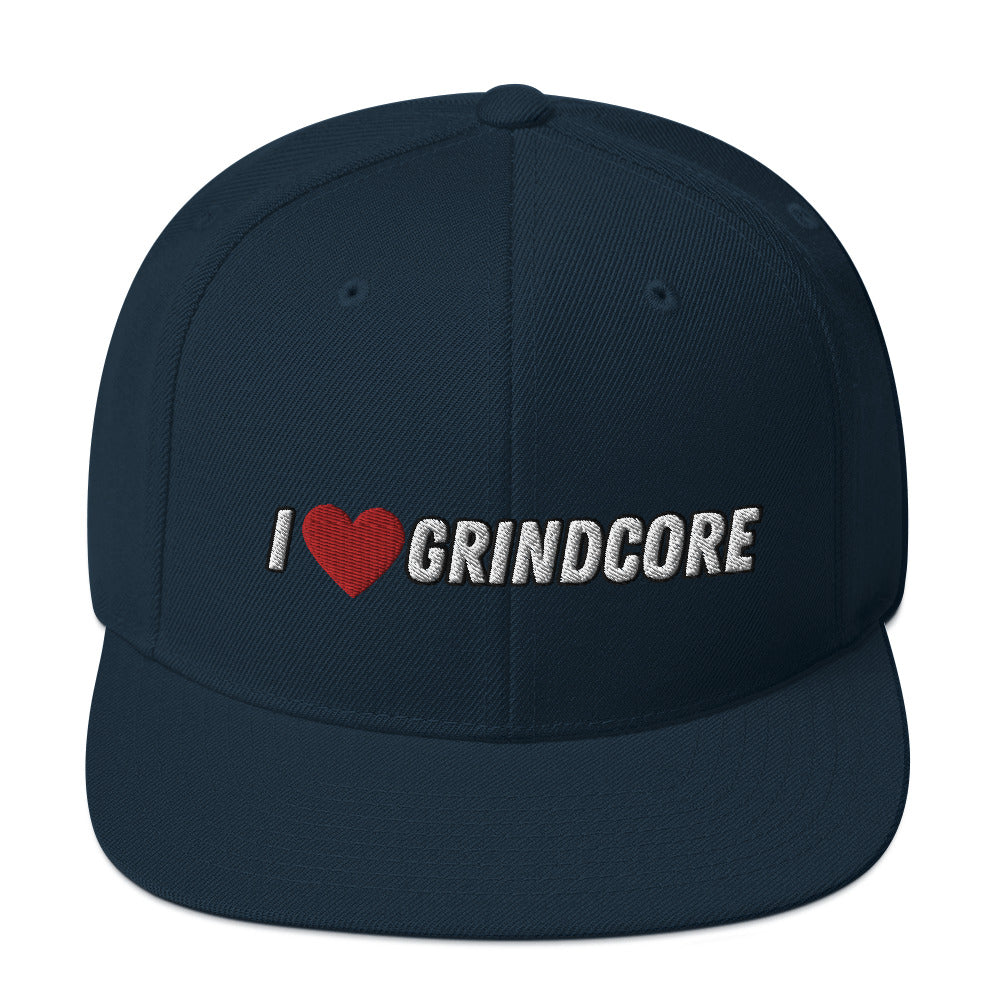 I Love Grindcore Snapback