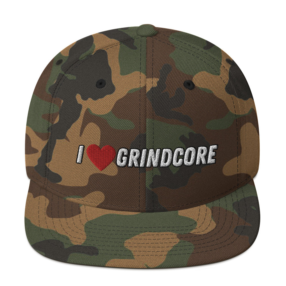 I Love Grindcore Snapback