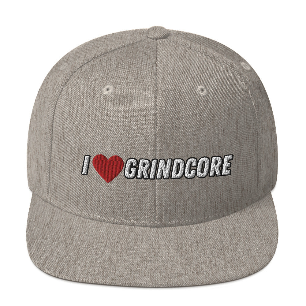 I Love Grindcore Snapback