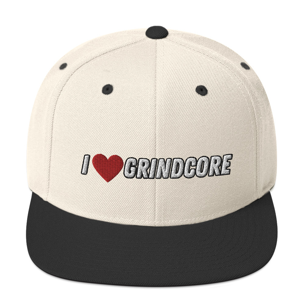 I Love Grindcore Snapback