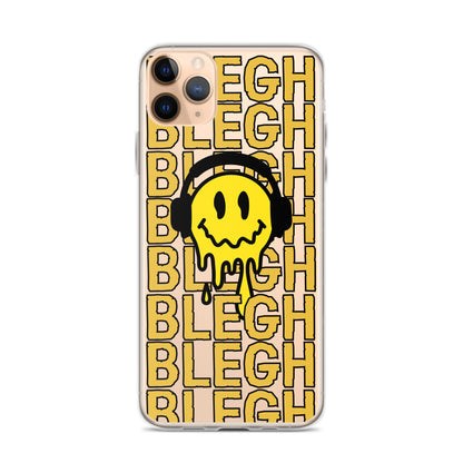 Melting Face Clear Case for iPhone®