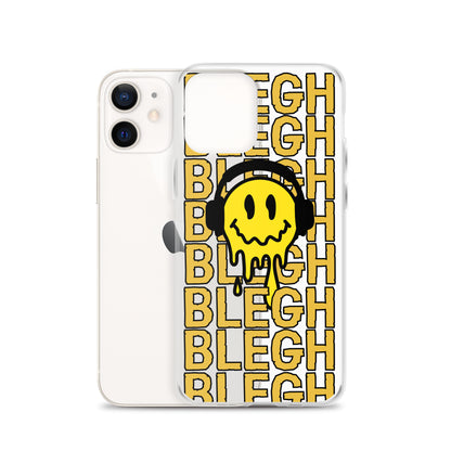 Melting Face Clear Case for iPhone®