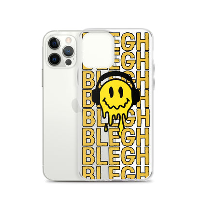 Melting Face Clear Case for iPhone®