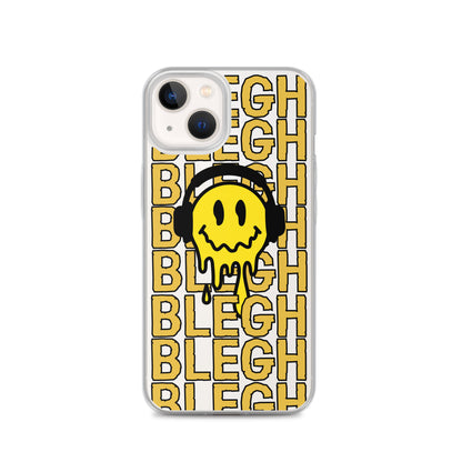 Melting Face Clear Case for iPhone®