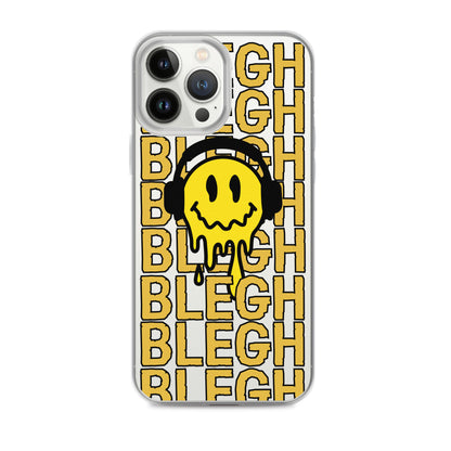 Melting Face Clear Case for iPhone®