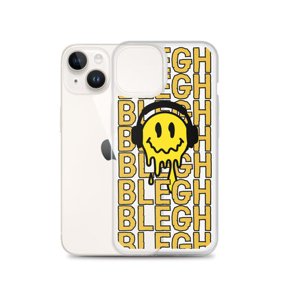 Melting Face Clear Case for iPhone®