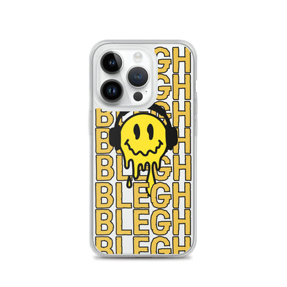 Melting Face Clear Case for iPhone®