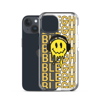 Melting Face Clear Case for iPhone®