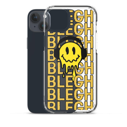 Melting Face Clear Case for iPhone®