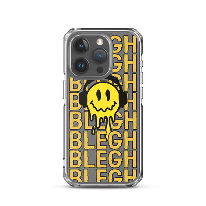 Melting Face Clear Case for iPhone®