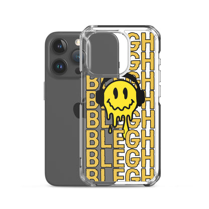 Melting Face Clear Case for iPhone®