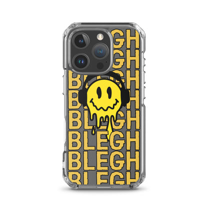 Melting Face Clear Case for iPhone®