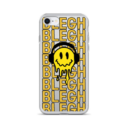 Melting Face Clear Case for iPhone®