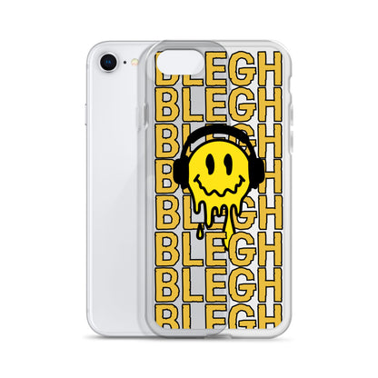 Melting Face Clear Case for iPhone®