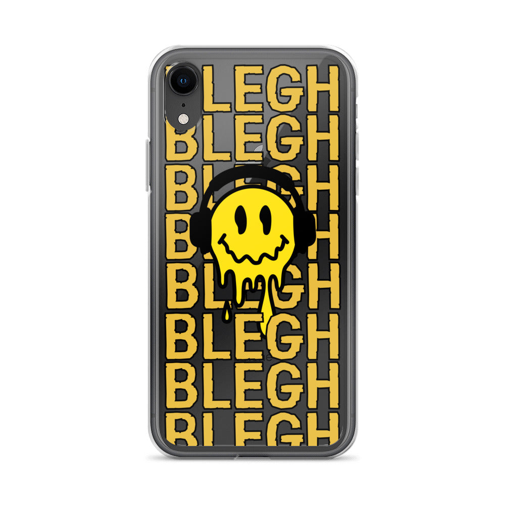 Melting Face Clear Case for iPhone®