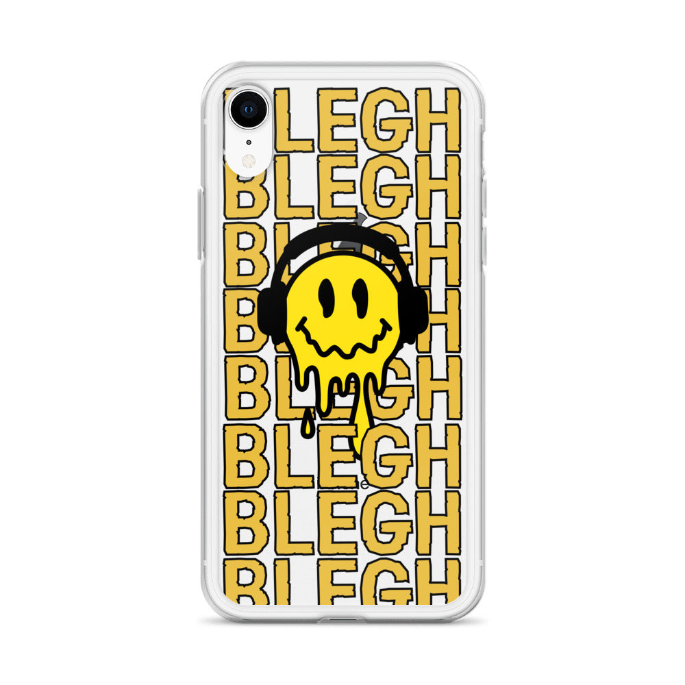 Melting Face Clear Case for iPhone®