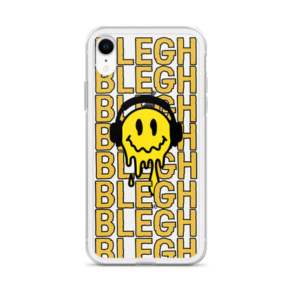 Melting Face Clear Case for iPhone®