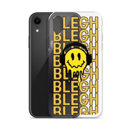 Melting Face Clear Case for iPhone®