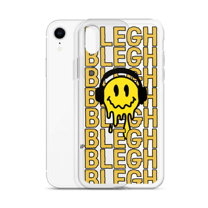 Melting Face Clear Case for iPhone®