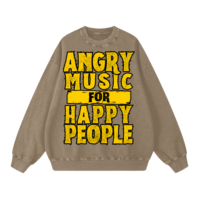 ANGRY MUSIC SWEATSHIRT