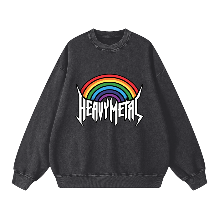 HEAVY METAL RAINBOW SWEATSHIRT