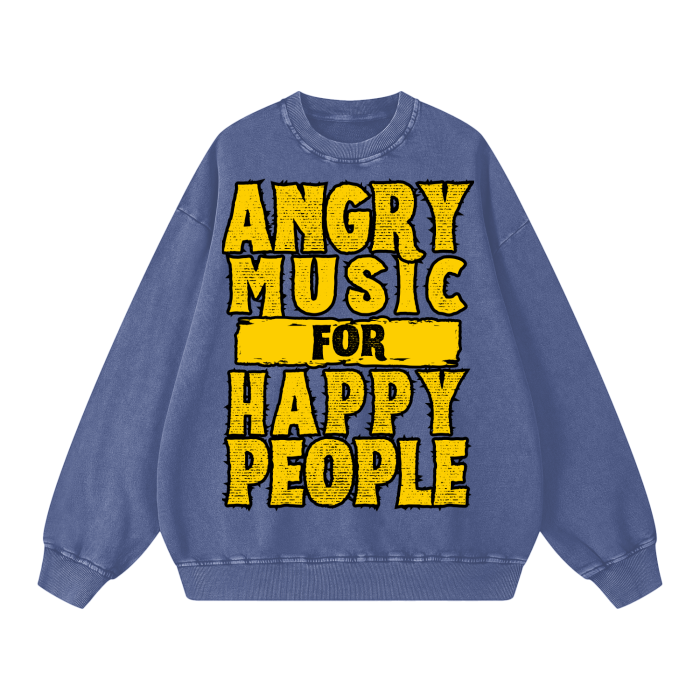 ANGRY MUSIC SWEATSHIRT