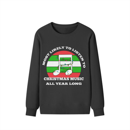 CHRISTMAS MUSIC SWEATSHIRT